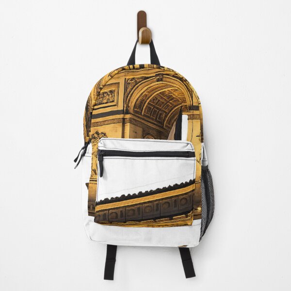 Item preview, Arc de Triomphe Night Sticker – Paris Landmark Cut Out, French Architecture, Illuminated Monument Travel Design designed and sold by Emoji Emblems.