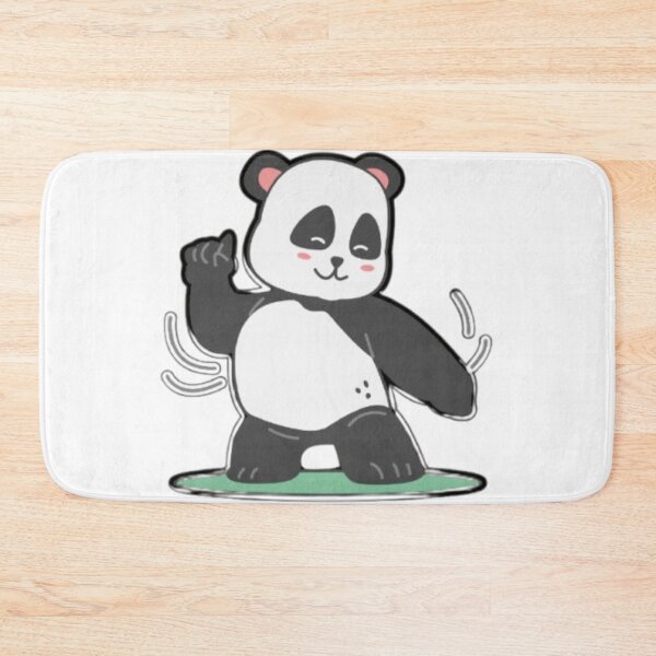 Item preview, I Love Dancing Panda Kawaii | Cute Dance Lover Gift for Girls | Funny Dancing Panda Tee Sticker designed and sold by SOLIORA  ATELIER.