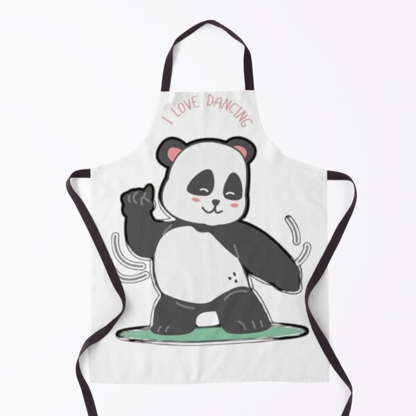 Item preview, I Love Dancing Panda Kawaii | Cute Dance Lover Gift for Girls | Funny Dancing Panda Tee Sticker designed and sold by SOLIORA ATELIER.