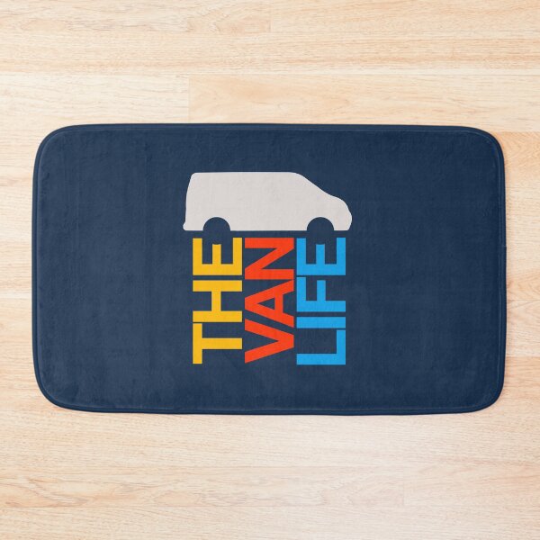 Item preview, van life logo: yellow orange blue off white designed and sold by robnoble.