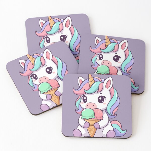 Item preview, Cute unicorn kawaii style  designed and sold by Heaven1111.