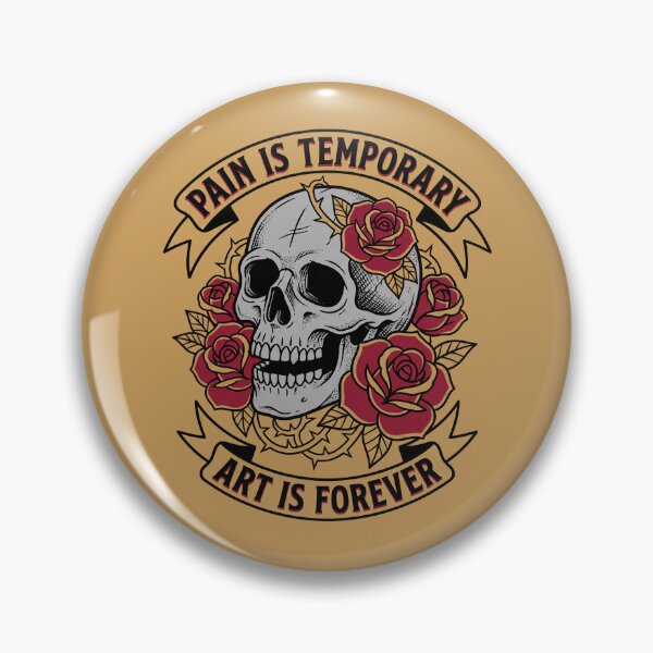 Item preview, Tattoo Artist Pain Is Temporary. The Art Is Forever. designed and sold by Bebichic.