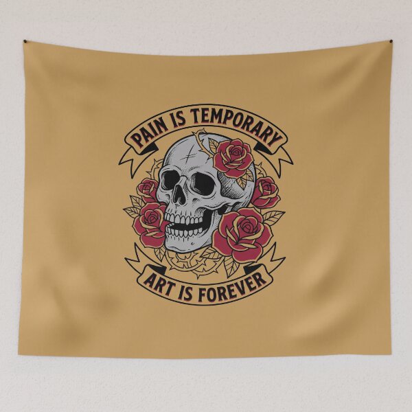 Item preview, Tattoo Artist Pain Is Temporary. The Art Is Forever. designed and sold by Bebichic.
