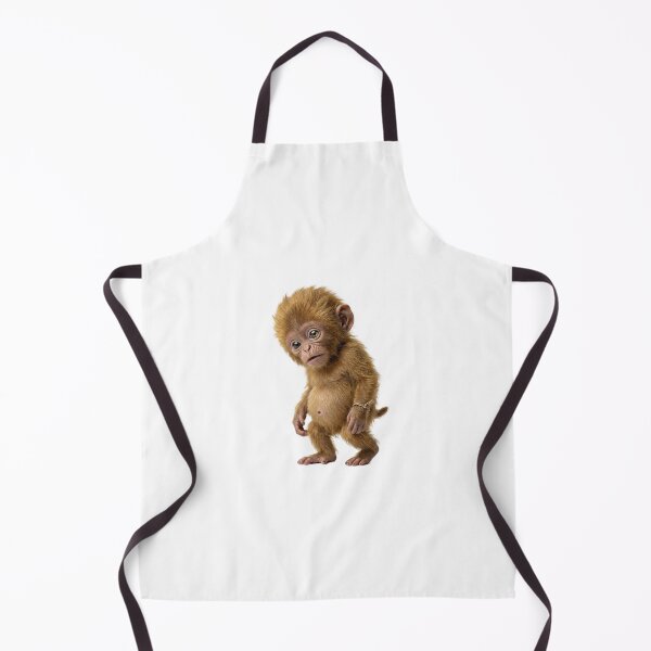 Item preview, Adorable Fluffy Baby Monkey standing designed and sold by ogduckboy.