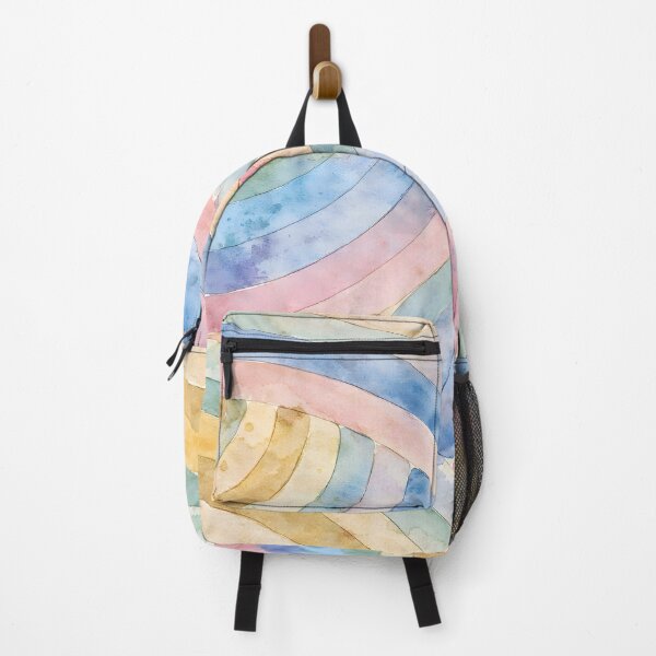 Item preview, Pastel Rainbow Arcs Watercolor Pattern designed and sold by blankTeeShirt.