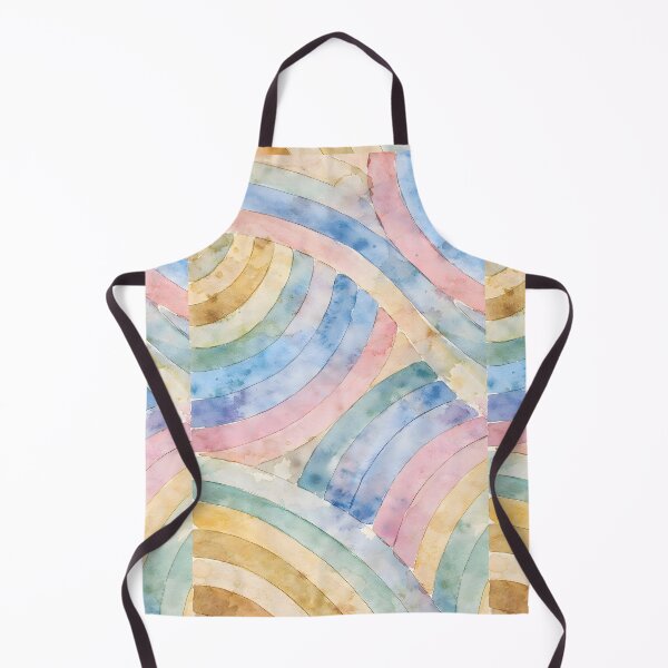 Item preview, Pastel Rainbow Arcs Watercolor Pattern designed and sold by blankTeeShirt.