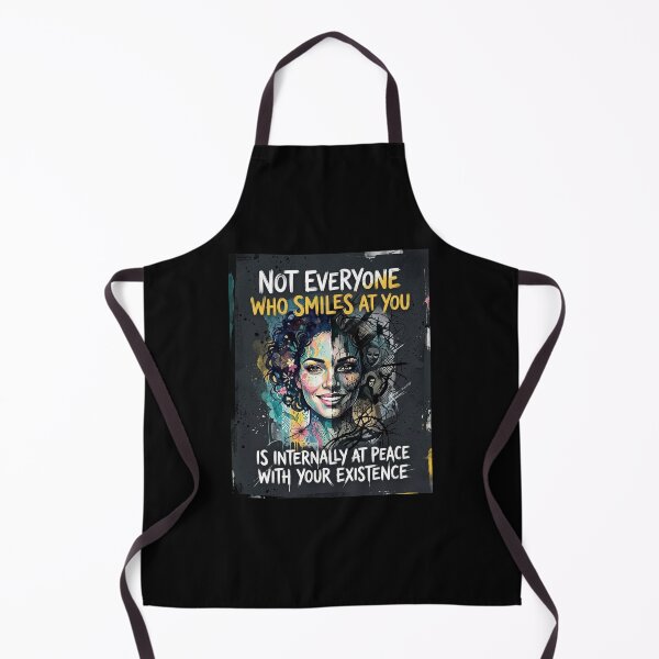 Item preview, Not Everyone Who Smiles at You Is at Peace – Deep Truth, Mental Health & Self Awareness Art designed and sold by RegalRaiment.