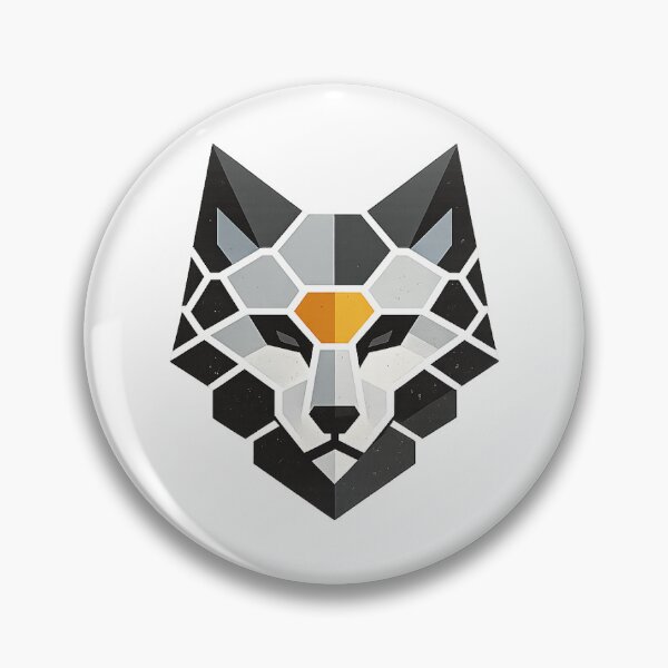 Item preview, Minimal Hex Animal Head Geometry designed and sold by Anantha's Studio.