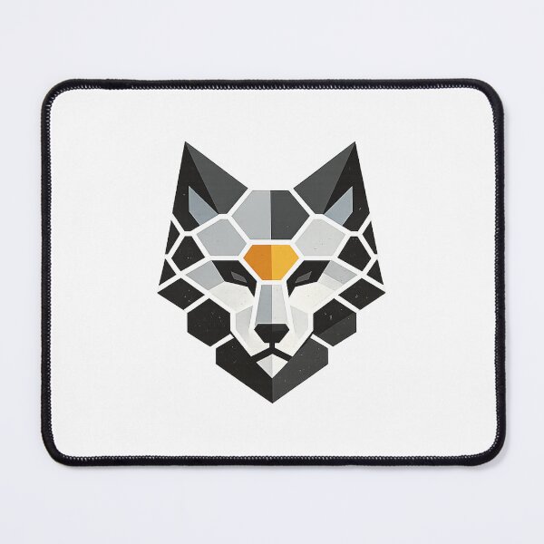 Item preview, Minimal Hex Animal Head Geometry designed and sold by Anantha's Studio.