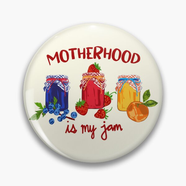 Item preview, Motherhood Is My Jam Aesthetic Cute Fruit Vintage Mom Design designed and sold by MaiZephyr.