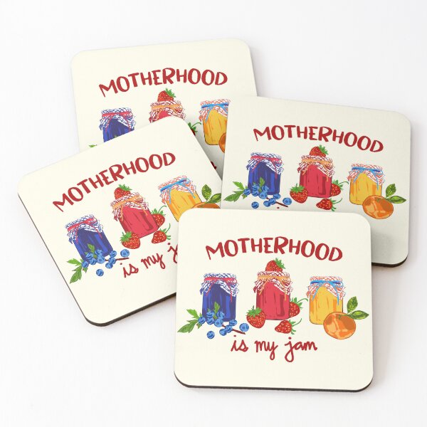 Item preview, Motherhood Is My Jam Aesthetic Cute Fruit Vintage Mom Design designed and sold by MaiZephyr.