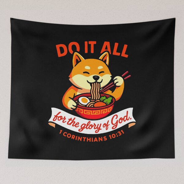 Item preview, 1 Corinthians 10:31 Do It All For The Glory Of God designed and sold by plushism.