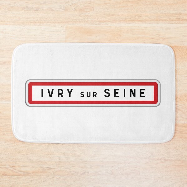 Item preview, Town entrance sign for Ivry-sur-Seine – Val-de-Marne, Île-de-France designed and sold by Panneaux et signalisations - NPOITEVIN.