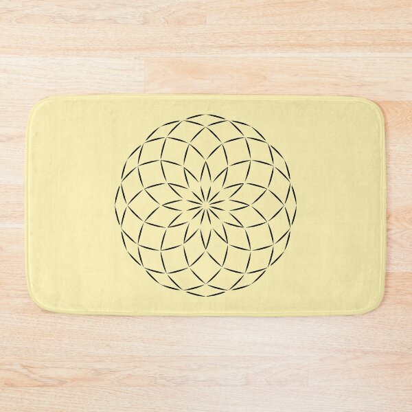 Item preview, Lotus of Life - Special Black Design - Sacred Geometry designed and sold by SebastienLL.