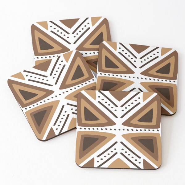 Item preview, Traditional Bogolan Pattern from Mali designed and sold by Wolagno.