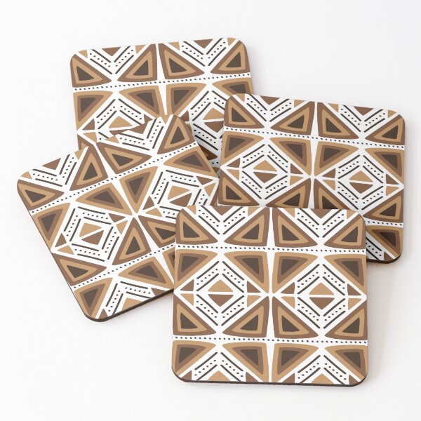 Item preview, Traditional Bogolan Pattern from Mali designed and sold by Wolagno.