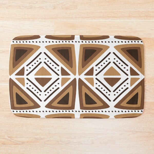 Item preview, Traditional Bogolan Pattern from Mali designed and sold by Wolagno.