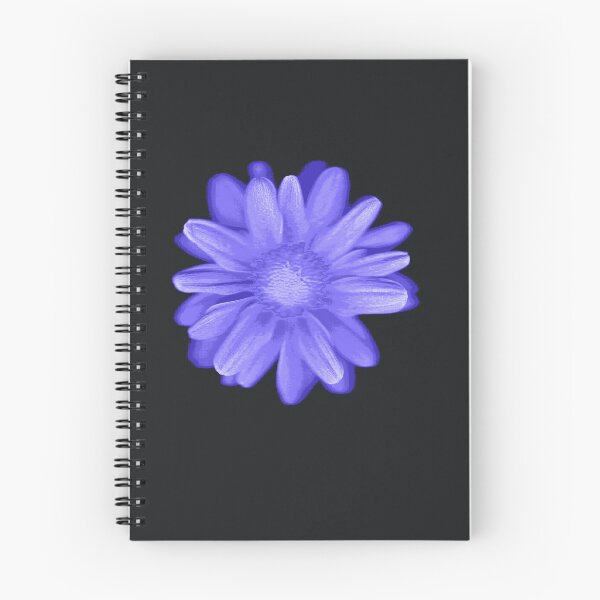 Item preview, Daisy Chrysanthemum Flower Blue designed and sold by Lavender Lemon Haze.