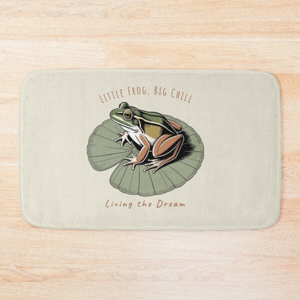 Item preview, Little Frog, Big Chill – Whimsical Cottagecore Frog T-Shirt designed and sold by AlexandraSand.