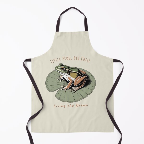 Item preview, Little Frog, Big Chill – Whimsical Cottagecore Frog T-Shirt designed and sold by AlexandraSand.