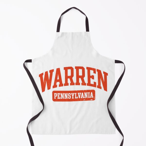 Item preview, Warren Pennsylvania Vintage Retro Collegiate Style designed and sold by MapMyMiles.