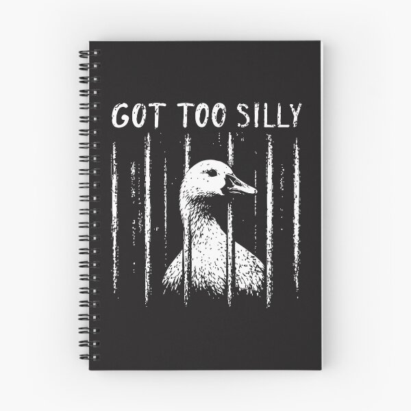 Item preview, Too Silly Goose Funny Meme Goose Jailbird Humor Cute Goose Gift designed and sold by kiralynstration.