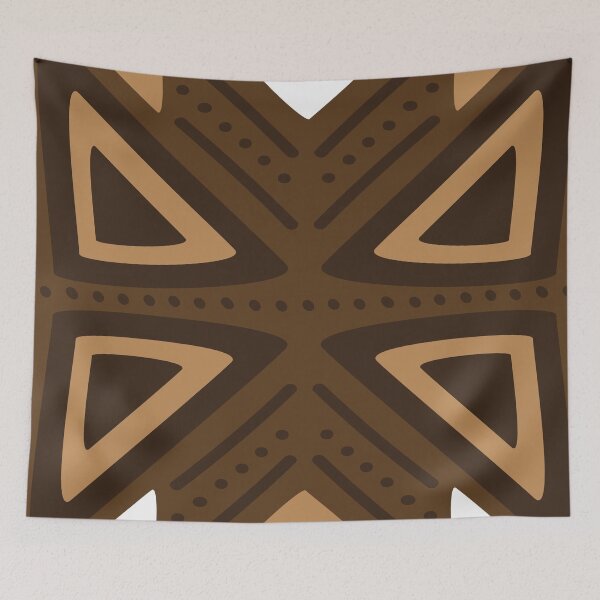 Item preview, Traditional Bogolan Pattern from Mali designed and sold by Wolagno.