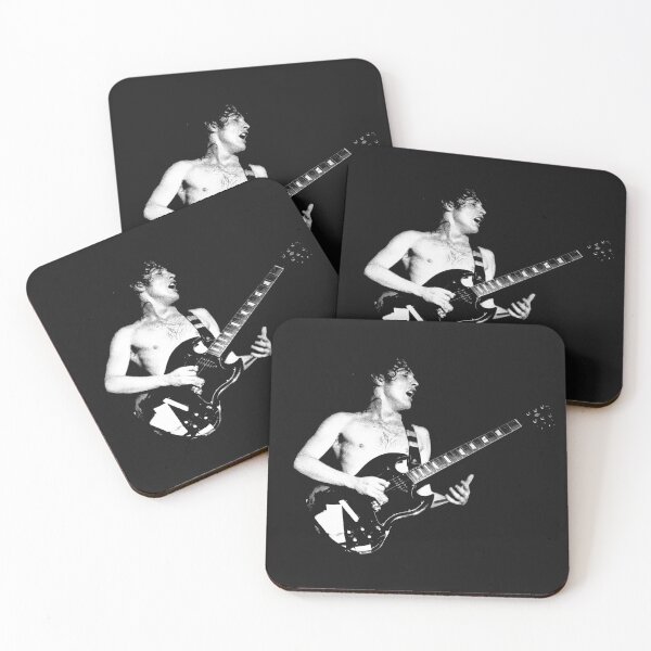 Item preview, Angus Young shirtless designed and sold by ChimyandFunky.