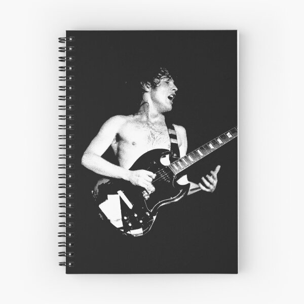 Item preview, Angus Young shirtless designed and sold by ChimyandFunky.