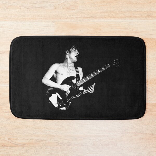 Item preview, Angus Young shirtless designed and sold by ChimyandFunky.
