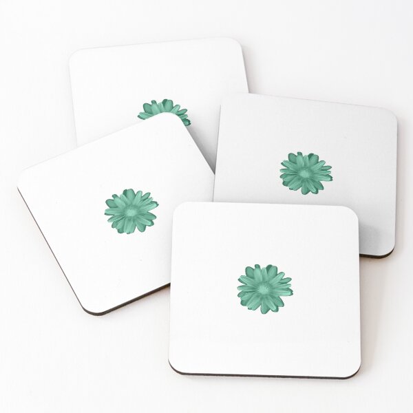 Item preview, Daisy Chrysanthemum Flower Green designed and sold by Lavender Lemon Haze.