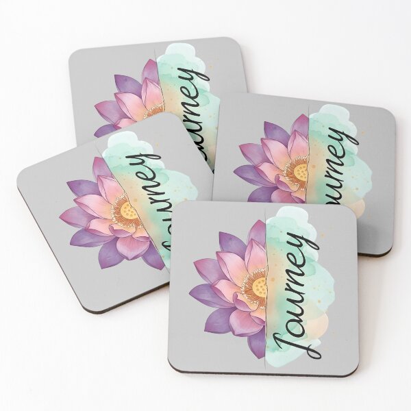Item preview, Ethereal Lotus Journey - Watercolor Floral Art designed and sold by Mary Ney.