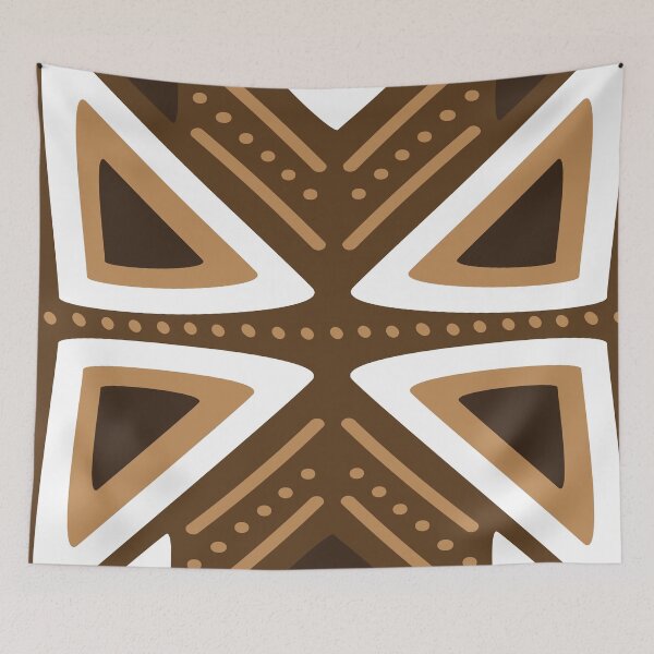 Item preview, Traditional Bogolan Pattern from Mali designed and sold by Wolagno.