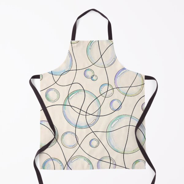 Item preview, Floating Bubbles & Abstract Line Flow Pattern designed and sold by blankTeeShirt.