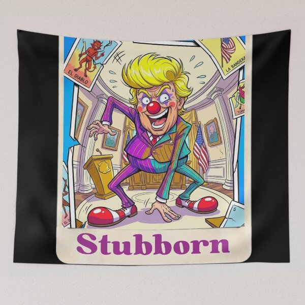 Item preview, Stubborn Patriot Clown World Parody Card Aesthetic 45 47 designed and sold by Majnon8bp.