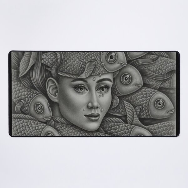 Item preview, Mermaid | Magical Ocean Fantasy Mermaid Illustration Art designed and sold by Ruta.