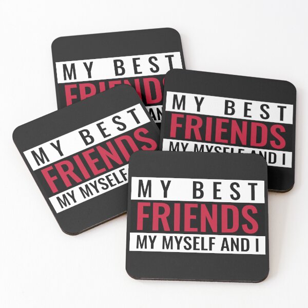 Item preview, My Best Friends My Myself And I Introvert Dark Humor Shirt designed and sold by SilentBreakdown.
