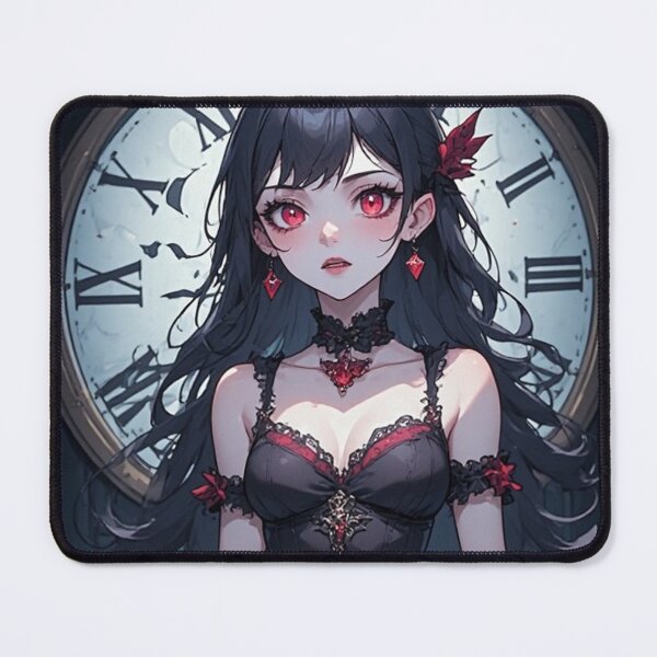 Item preview, Elegant gothic vampire and watch designed and sold by ArtsJulian.