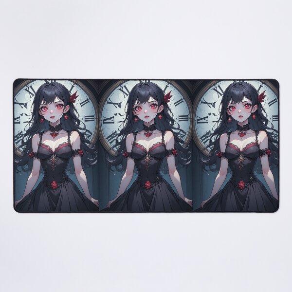 Item preview, Elegant gothic vampire and watch designed and sold by ArtsJulian.
