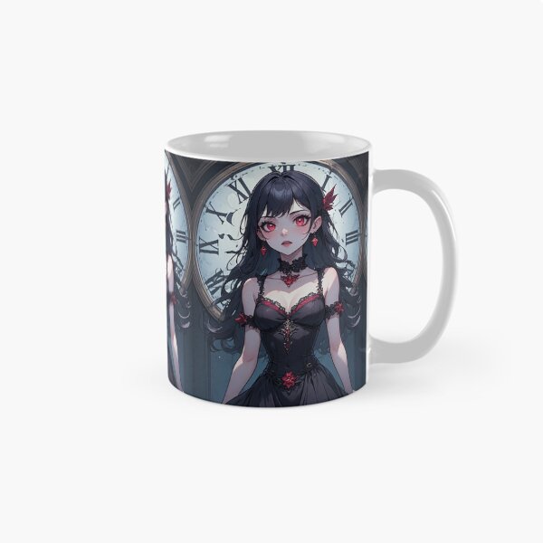 Item preview, Elegant gothic vampire and watch designed and sold by ArtsJulian.