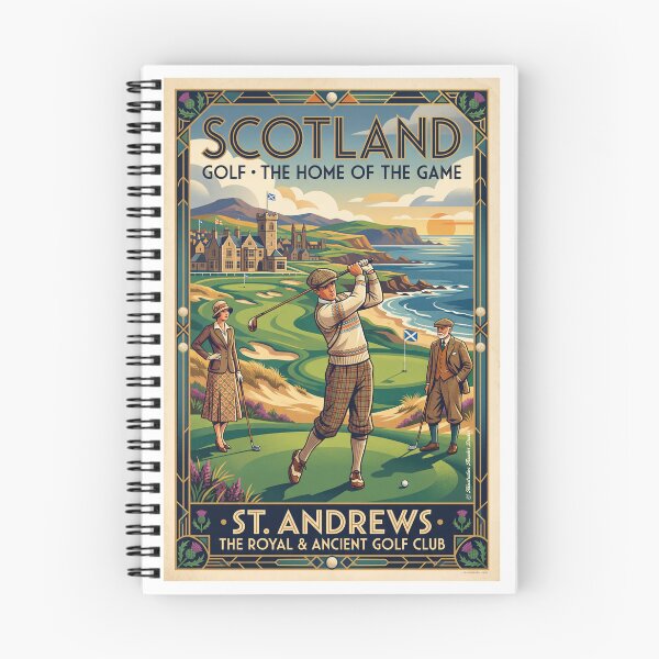 Item preview, Golf in Scotland Ancient designed and sold by Theodor Decker.