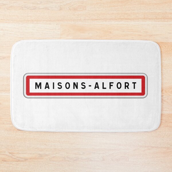 Item preview, Town entrance sign for Maisons-Alfort – Val-de-Marne, Île-de-France designed and sold by Panneaux et signalisations - NPOITEVIN.