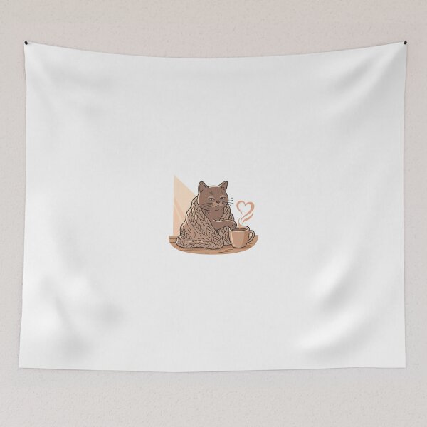 Item preview, Grumpy Cat Barista Coffee Lover Gifts Espresso Less Depresso Cat designed and sold by KisstyCats Studio.