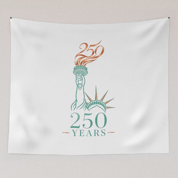 Item preview, USA 250 Years Anniversary Statue of Liberty Minimalist 1776 to 2026 Patriotic July 4th Luxury designed and sold by Cozy-Old-Pub.
