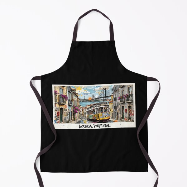Item preview, Lisbon Urban Vibe - Street Art and Tram 28 Illustration designed and sold by Paulocdias.