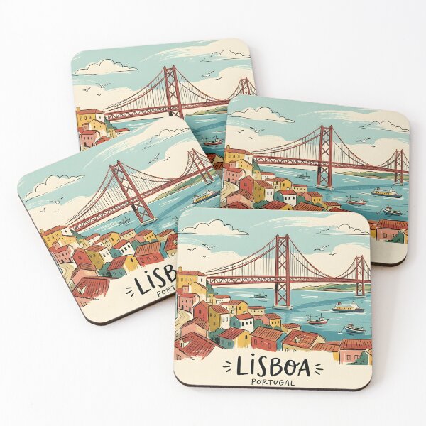 Item preview, Lisbon Cityscape Sketch - Charming Illustration of Portugal designed and sold by Paulocdias.