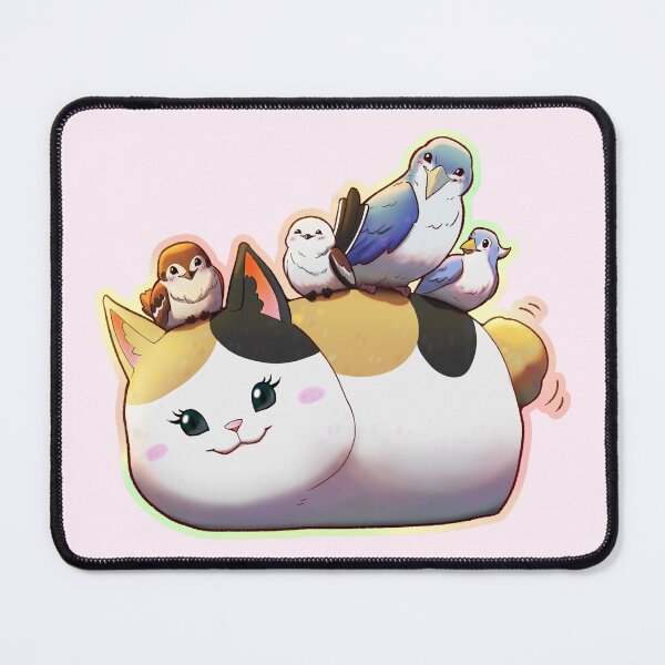 Item preview, Fat Cat minion with birds  designed and sold by Lynzendra.