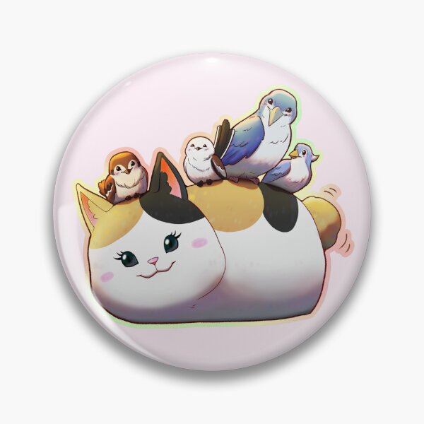 Item preview, Fat Cat minion with birds  designed and sold by Lynzendra.