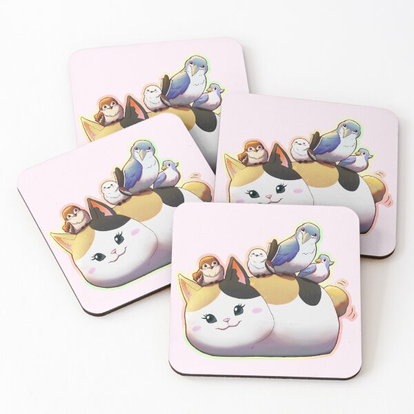 Item preview, Fat Cat minion with birds  designed and sold by Lynzendra.