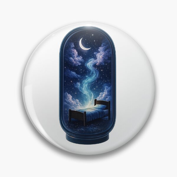 Item preview, Surreal Dream Capsule – Moonlight Bedroom Cosmic Aesthetic designed and sold by Byarasstudio.